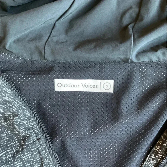 Outdoor Voices Jackets & Coats | Outdoor Voices Hooded Wind Jacket S - Picture 5 of 6